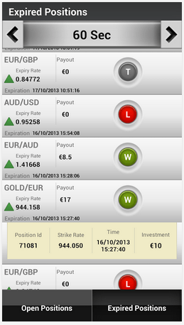 Banc De Binary's Mobile Trading App Banc De Binary's Mobile Trading App